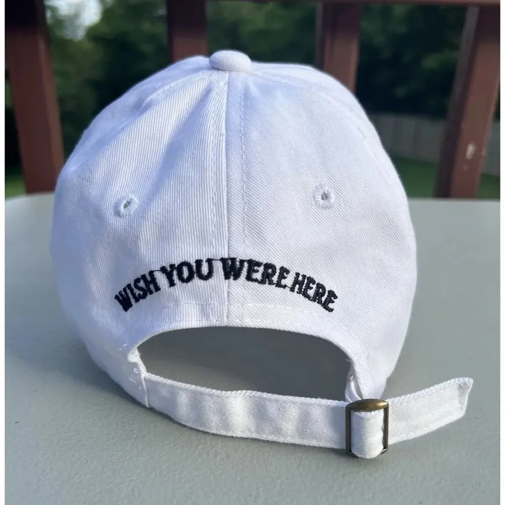 Astroworld Travis Scott / Cactus White Snapback Concert Music Festival Hat Strap